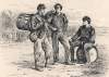 "Drummer Boys," Edwin Forbes, copper plate etching, 1876