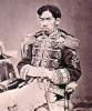 Emperor Mutsuhito of Japan, 1872, detail