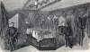 Interior of President Lincoln's Funeral Car, New York City, April 24, 1865, artist's impression, zoomable image