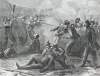 "The Massacre at Fort Pillow," April 12, 1864, artist's impression, zoomable image, detail