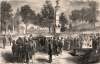 Burial of General Winfield Scott, West Point Cemetery, New York, June 1, 1866, artist's impression