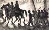"Going into Camp at Night," Edwin Forbes, copper plate etching, 1876, detail
