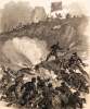 Fighting with hand-grenades during the siege of Vicksburg, June 13, 1863, artist's impression, zoomable image
