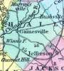 Hall County, Georgia, 1857