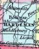 Hardeman County, Tennessee, 1857