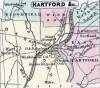 Hartford, Connecticut, area, 1857