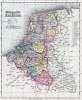 Holland, Belgium, and Luxembourg, 1857, zoomable map