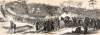 The Army of the Potomac on the march to Chancellorsville, April 30, 1863,  artist's impression, zoomable image