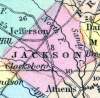 Jackson County, Georgia, 1857