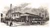 Lancaster Railroad Depot, circa 1870
