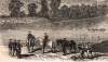 Lee's Army recrosses the Potomac near Williamsport, Maryland, July 13, 1863, artist's impression, detail