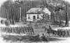Poplar Spring Church, Virginia, September 30, 1864, artist's impression, zoomable image