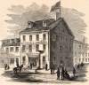 Marshall House, Alexandria, Virginia, June 1861, artist's impression