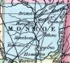 Monroe County, Mississippi, 1857