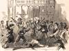 Murder of Colonel Henry F. O'Brian, New York City, July 13, 1863, artist's impression