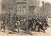 Rioters murder Colonel H. F. O'Brien in the street, New York City, July 14, 1863, artist's impression, zoomable image