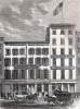 Belmont Hotel, New York City, November 25, 1864, artist's impression