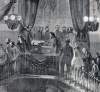 President Lincoln laying in state, New York City Hall, April 24-25, 1865, artist's impression, zoomable image, detail