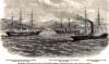 Escape of C.S.S. Nashville from Southampton Water, February 1862, artist's impression