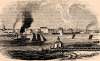 Norfolk and Portsmouth Harbor, Virginia, 1861, artist's impression
