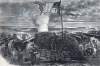 "Morning Call:" Union naval battery in action against Charleston, S.C., August 1863, artist's impression, zoomable image