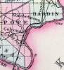 Pope County, Hardin County, Illinois, 1857