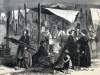 Burned out citizens of Portland, Maine camped on the edge of town, July 1866, artist's impression, detail