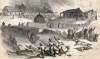Rioters in Memphis, Tennessee shooting down African-Americans, May 2, 1866, artist's impression, zoomable image