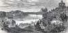 "The Schuylkill Navy," Philadelphia Boating Regatta, Schuylkill River, Philadelphia, August 26, 1865, artist's impression