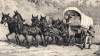 "The Supply Train," Edwin Forbes, copper plate etching, 1876, detail