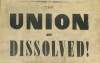 "The Union is Dissolved," December 20, 1860