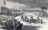 Trotting Race, National Horse Fair, Cambridge, Massachusetts, September 23, 1865, artist's impression, zoomable image