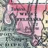 West Feliciana Parish, Louisiana, 1857