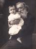 Moncure Daniel Conway, 1897, with his infant granddaughter (Mildred Conway Sawyer)