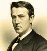Thomas Alva Edison, engraving