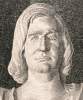 James Louis Petigru, sculpted bust, detail