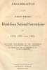 Proceedings of the First Three Republican National Conventions of 1856, 1860 and 1864, Title Page