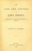 The Life and Letters of John Brown, Title Page